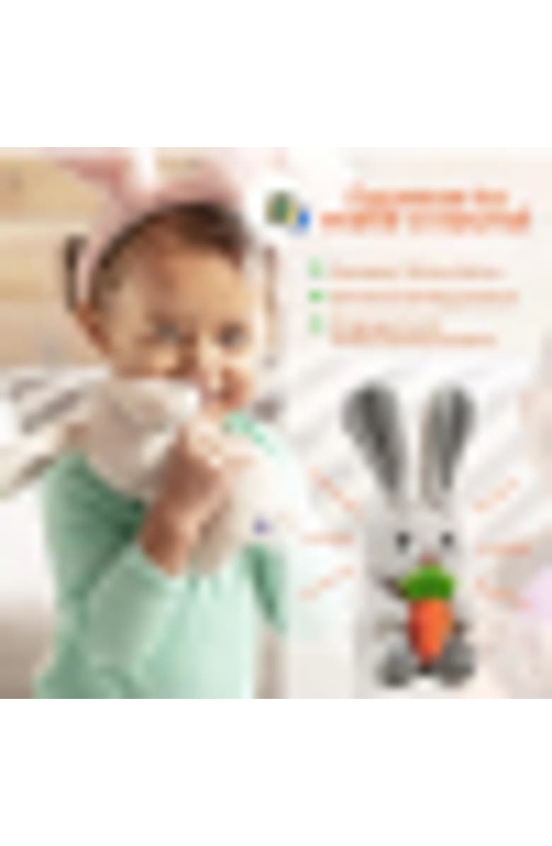 Sperric Easter Plush Baby Bunny with Carrot, Alternate, color, Multicolor
