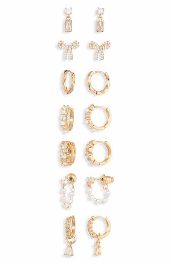 NATASHA 7-Pack of Assorted Earrings