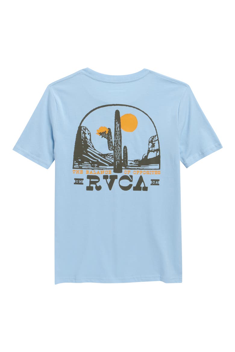 Kids' Saguro Canyon Cotton Graphic T-Shirt, Alternate, color, CLEAR SKY