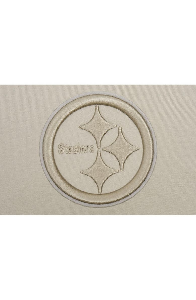 PRO STANDARD Men's Pro Standard Tan Pittsburgh Steelers Drop Shoulder T-Shirt, Alternate, color, Tan