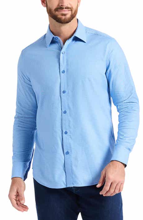 Robert Graham Kenmare Long Sleeve Stretch Cotton Button-Up Shirt