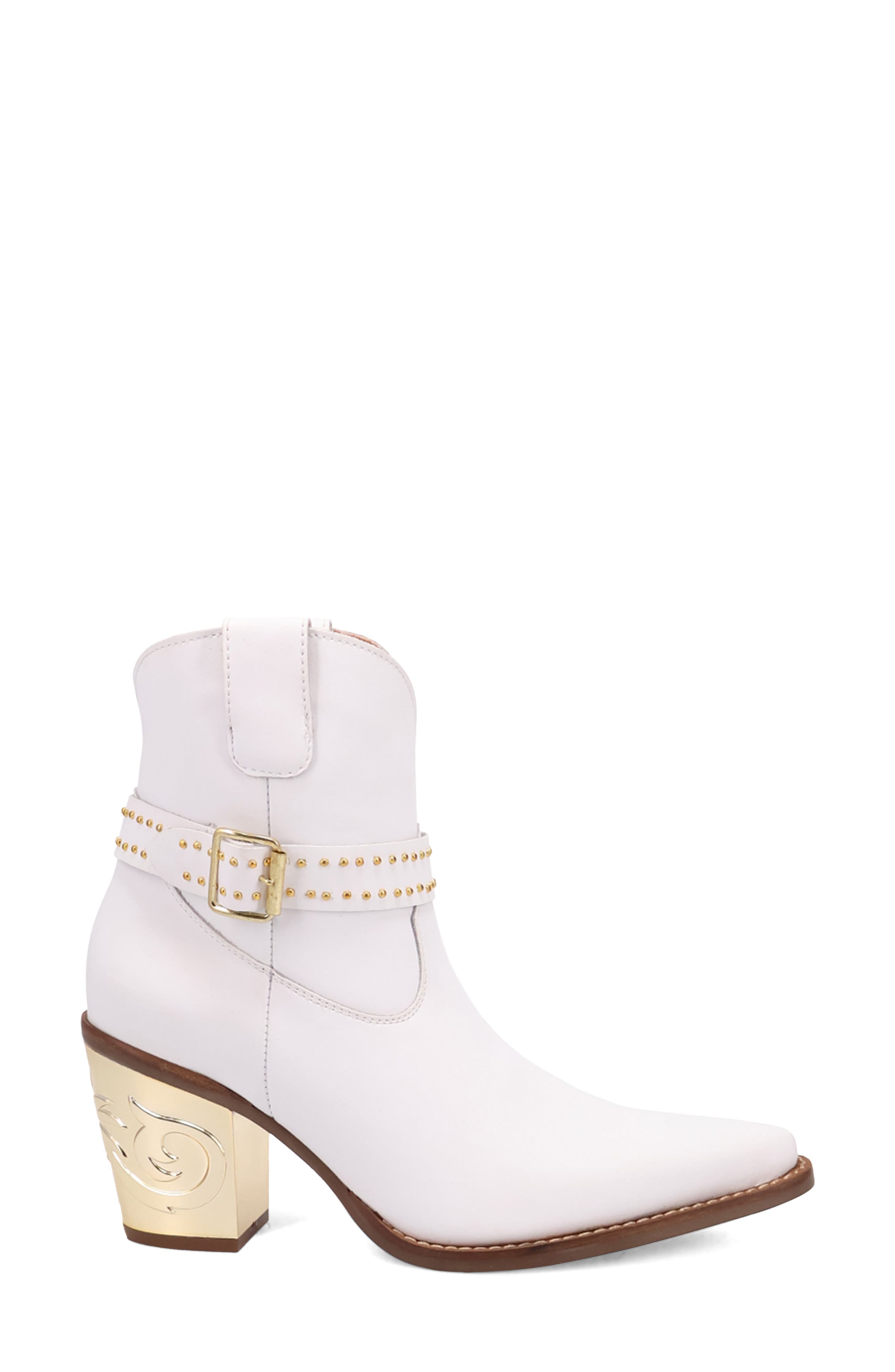Milano Bootie, Alternate, color, WHITE