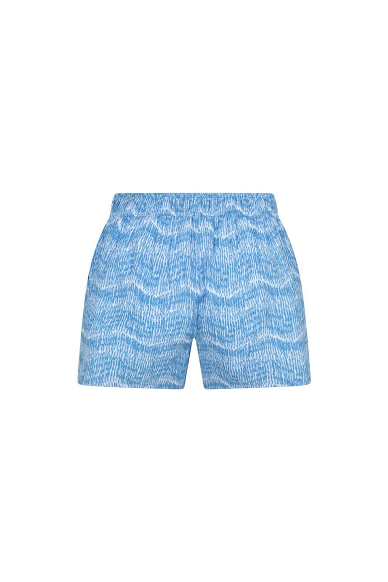 Patterned Stretch Boardshorts, Alternate, color, Blue