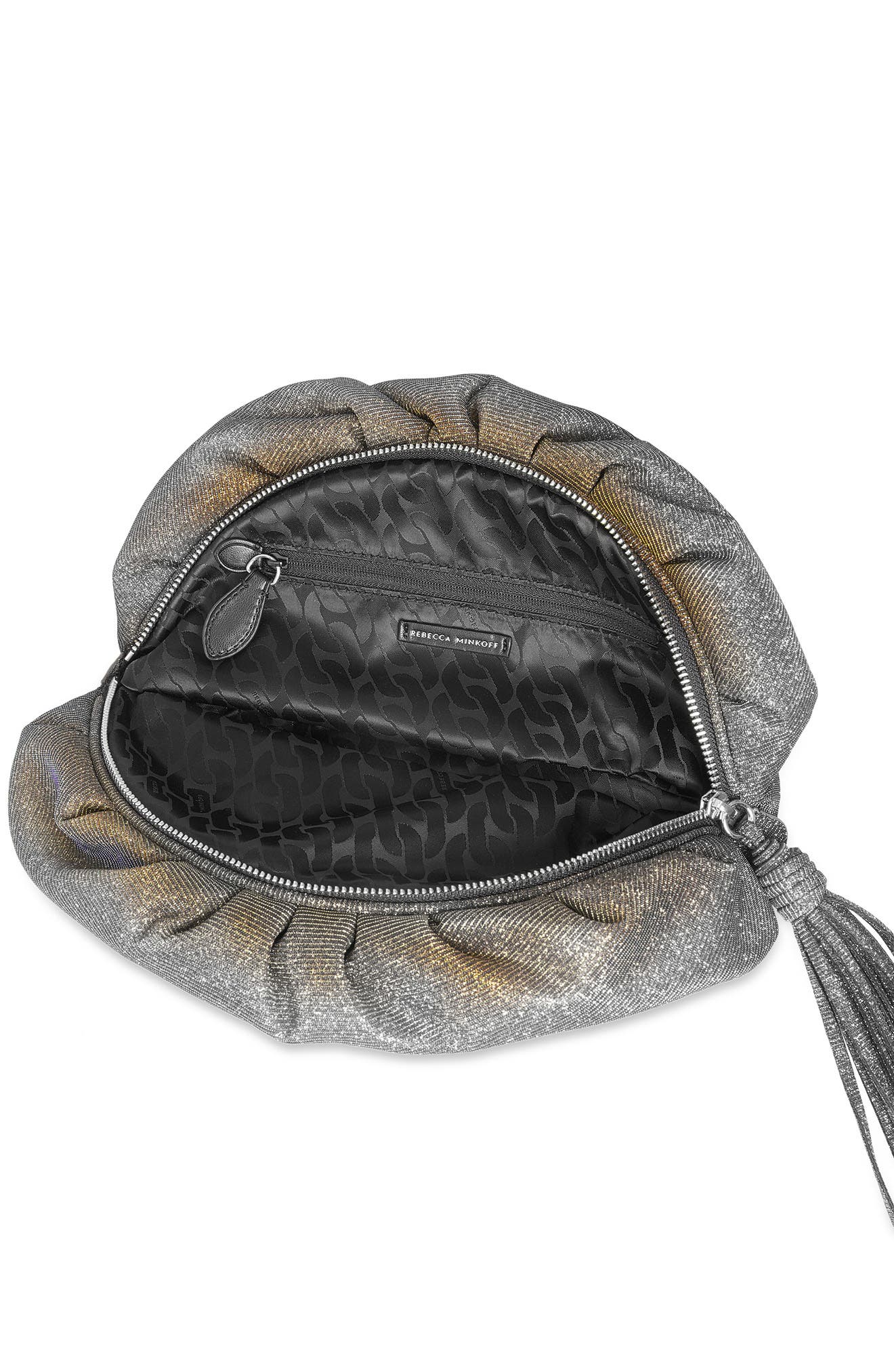 Rebecca Minkoff Ruched Clutch, Alternate, color, 