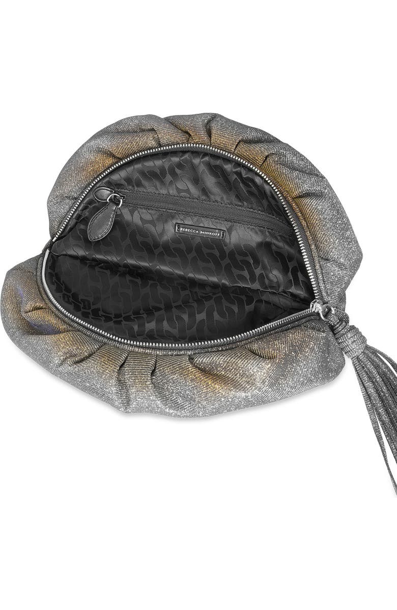 Rebecca Minkoff Ruched Clutch, Alternate, color,