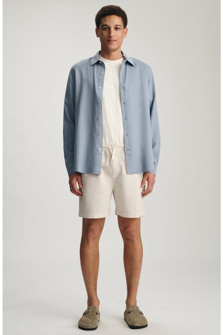 Woven Drawstring Shorts, Alternate, color, LUNAR ROCK