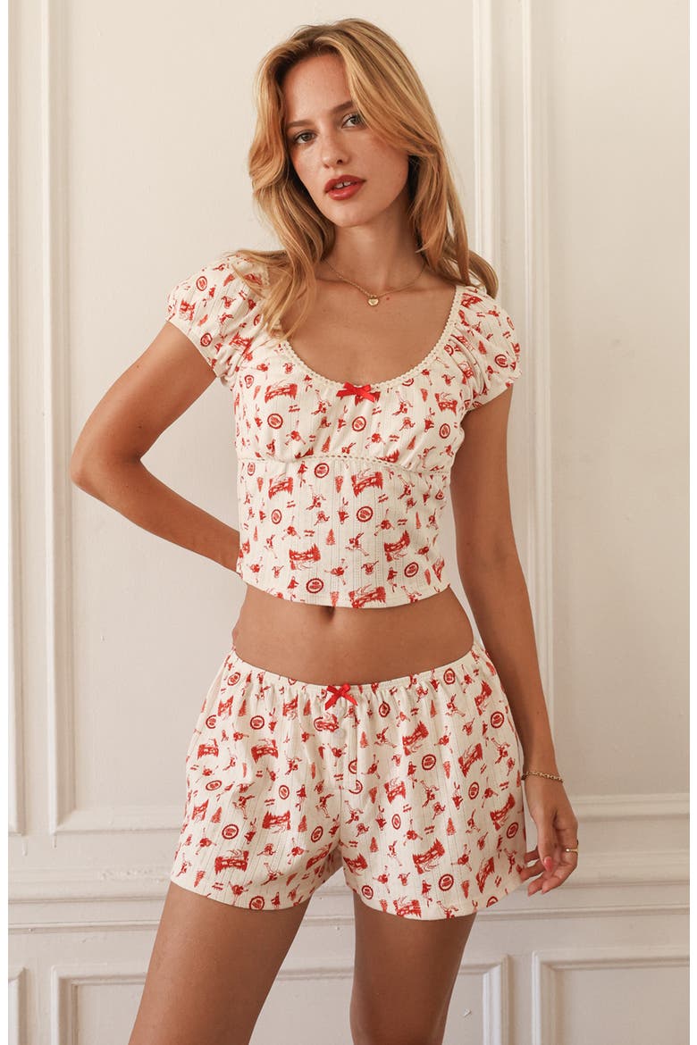 Snowcap Top, Alternate, color, Holiday on Ice