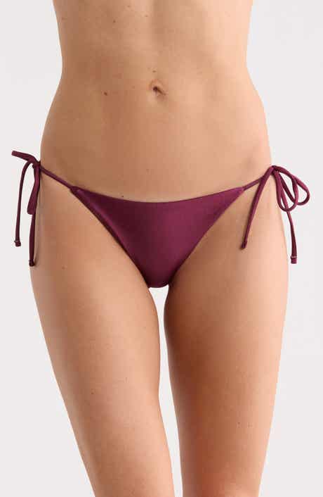 Sunning Side Tie Bikini Bottoms