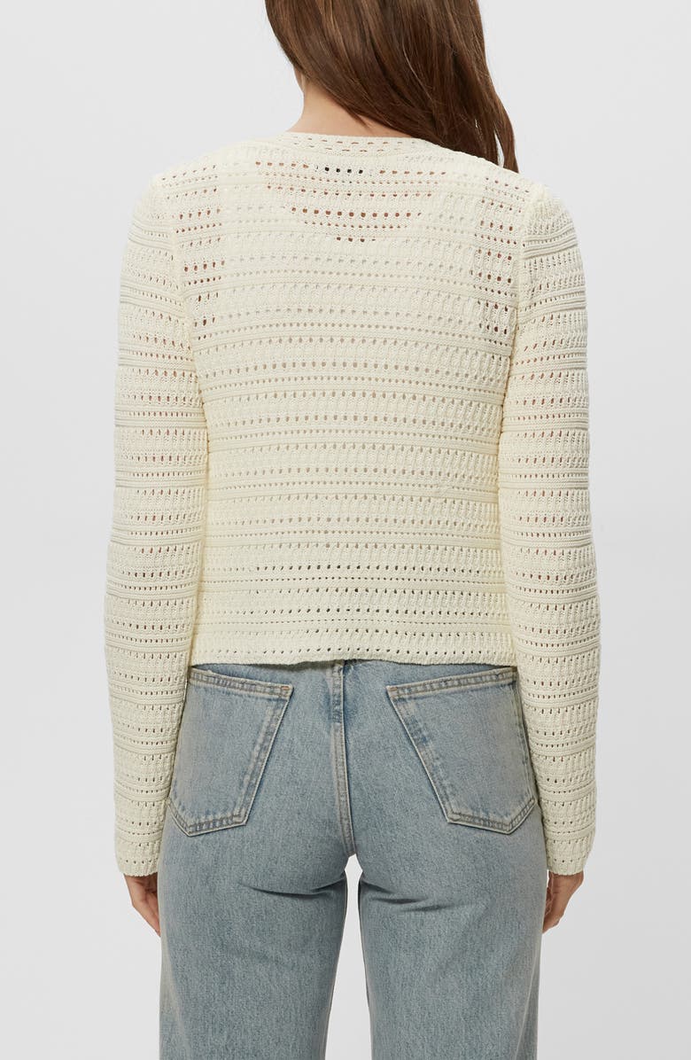 Michael Stars Winona Cardigan, Alternate, color, Ivory