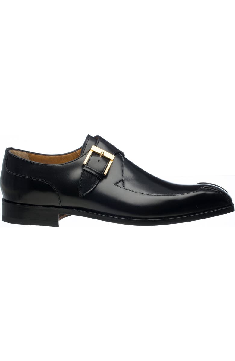Ferrini French Calf Monk, Main, color, Black