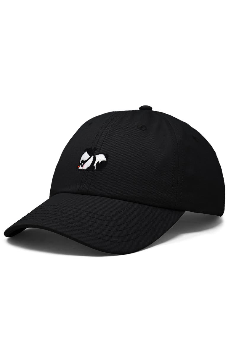 Dalix Pandit Panda Dad Cap, Alternate, color, Black
