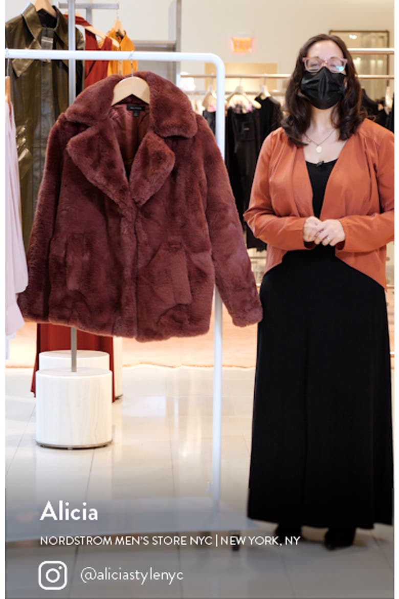 Women's Faux Fur Teddy Coat video