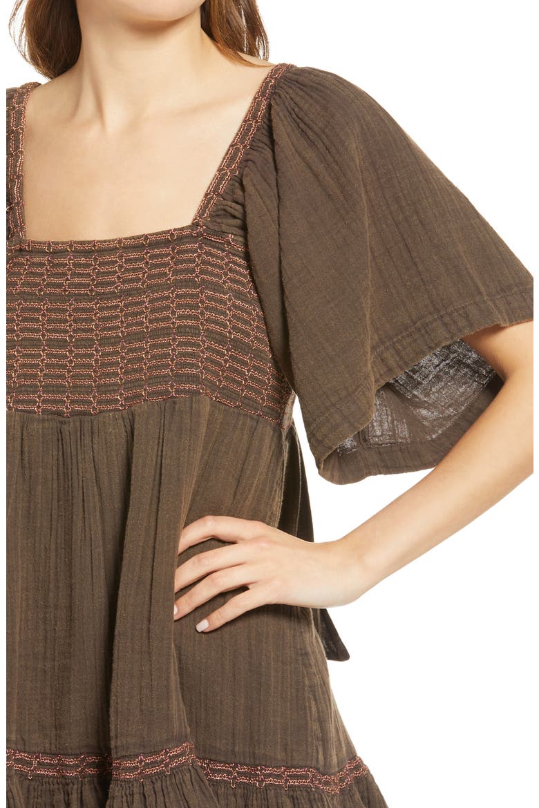 Easy to Love Minidress, Alternate, color, ESPRESSO BEANS