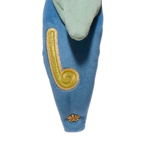 Lele Sadoughi The Met X Lele Veronica Klee Embroidered Headband In Multi