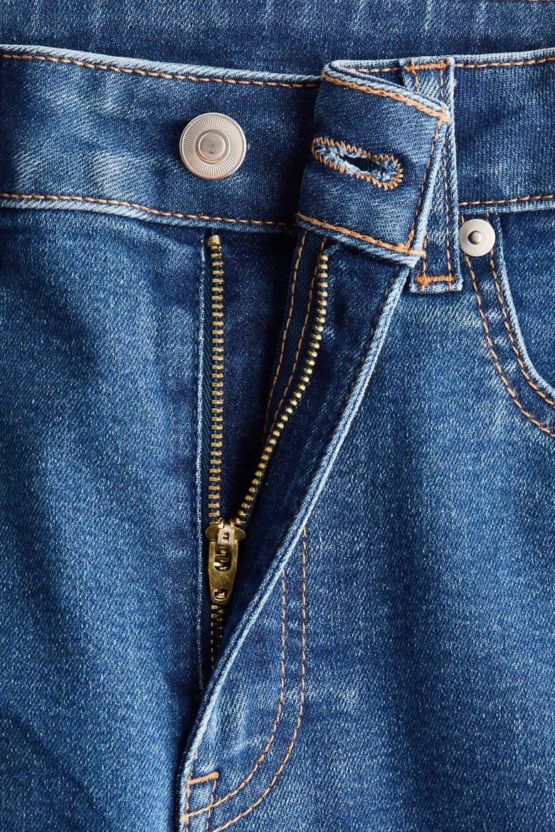 Flared High Jeans, Alternate, color, Dark denim blue