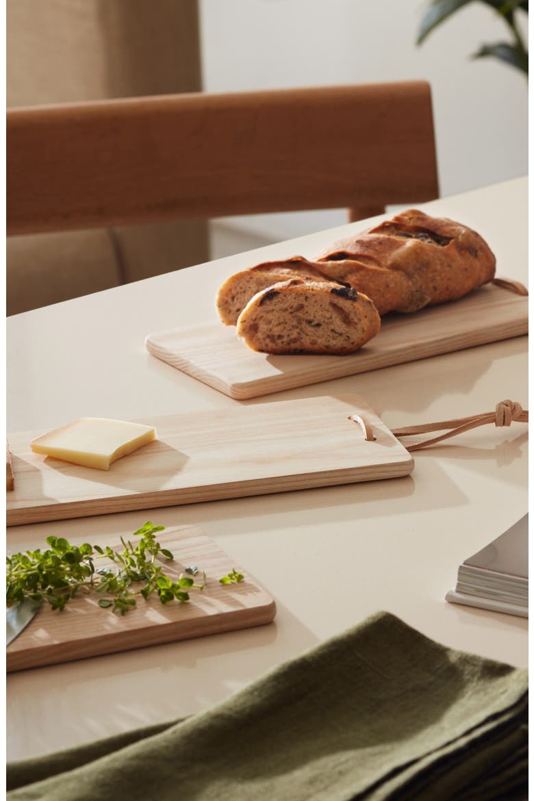 Borough Set of 3 Wood Serving Boards, Alternate, color, ASH