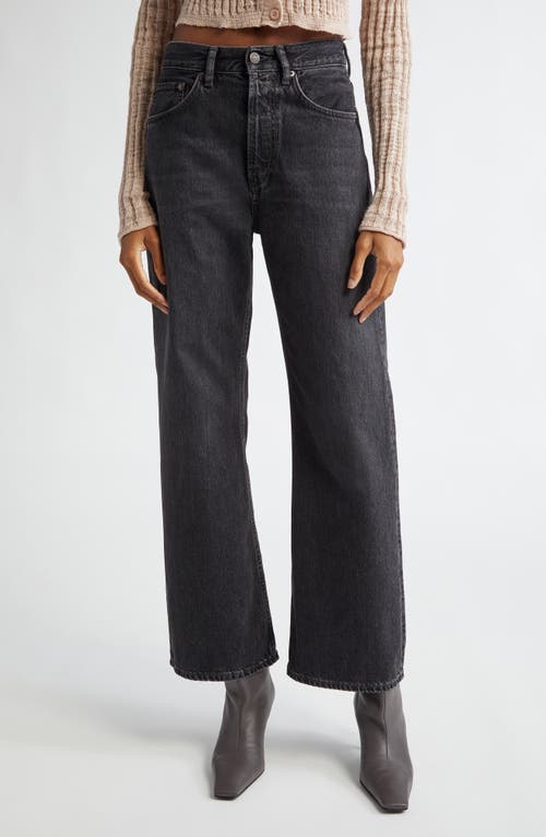 Acne Studios 2021F Loose Fit Jeans in Black  product