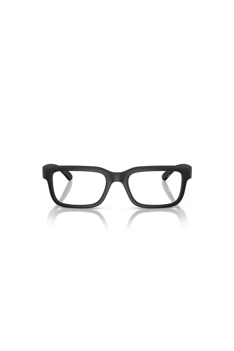 49mm Rectangle optical glasses, Alternate, color, Black