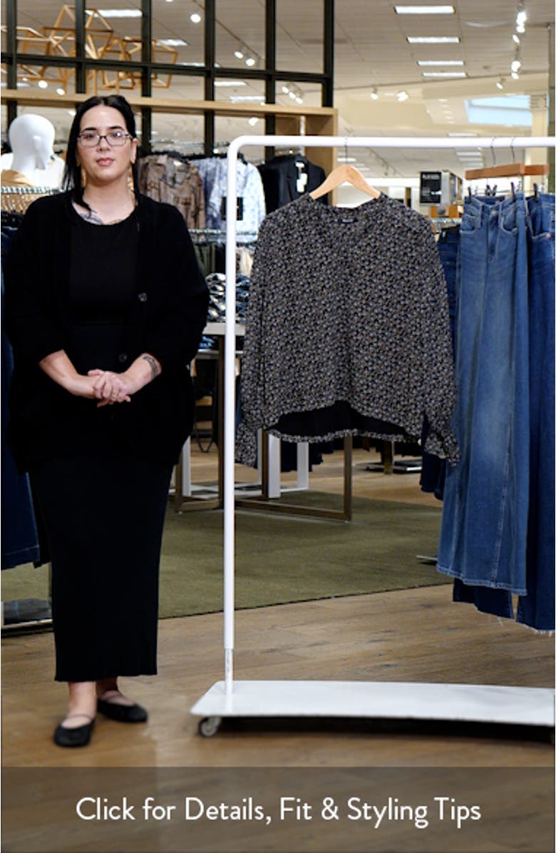 Semisheer Split Neck Top, sales video thumbnail