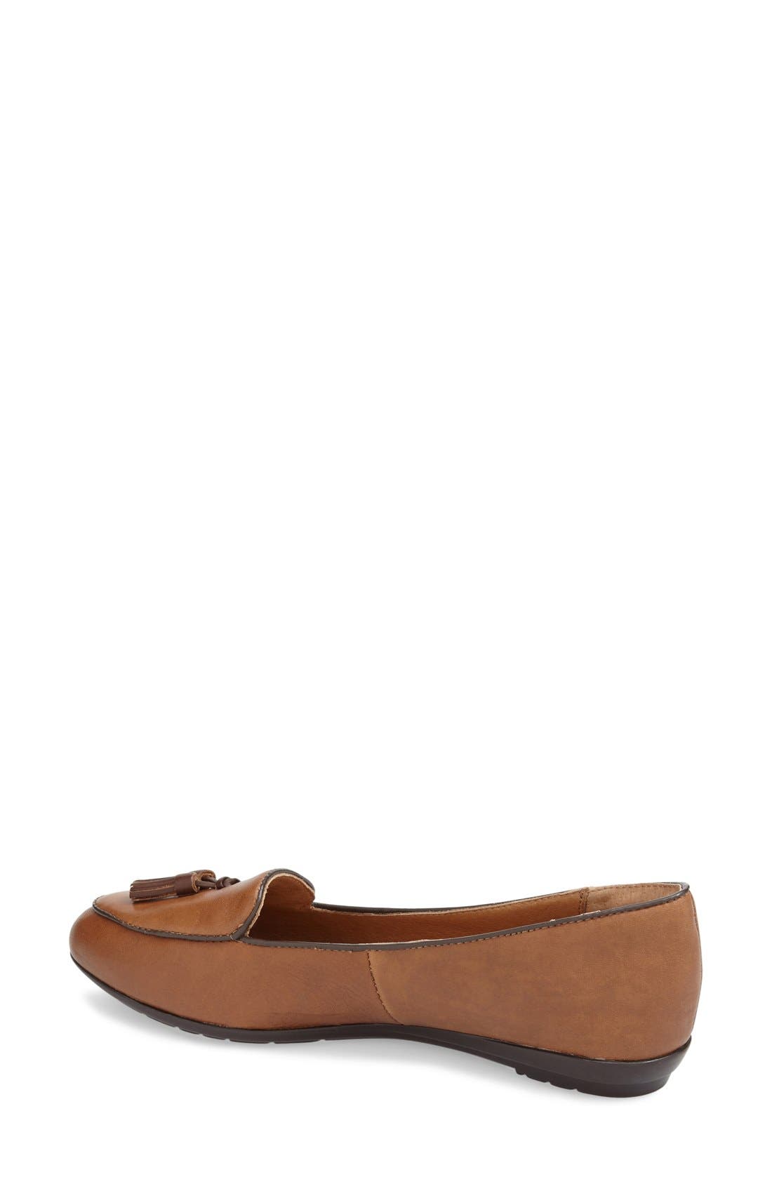 'Bryce' Flat, Alternate, color, WHISKEY TAN LEATHER