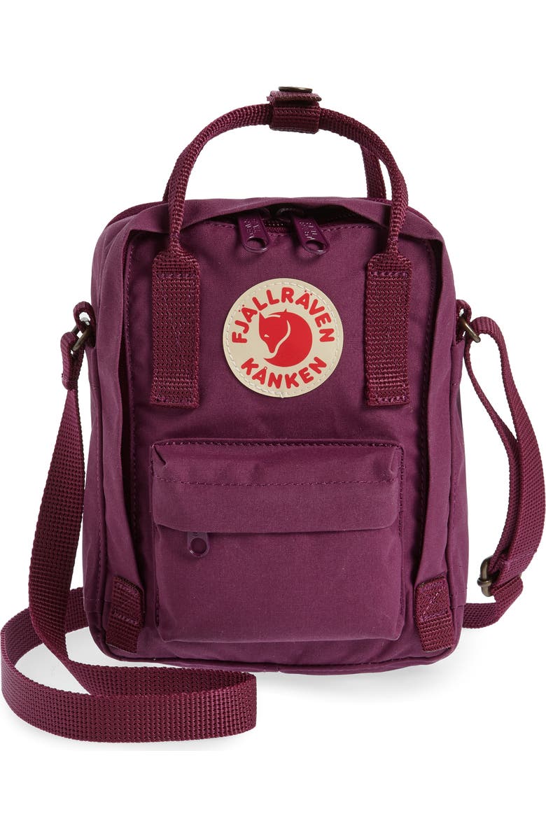 Fjällräven Kånken Water Repellent Sling Shoulder Bag, Main, color, Royal Purple