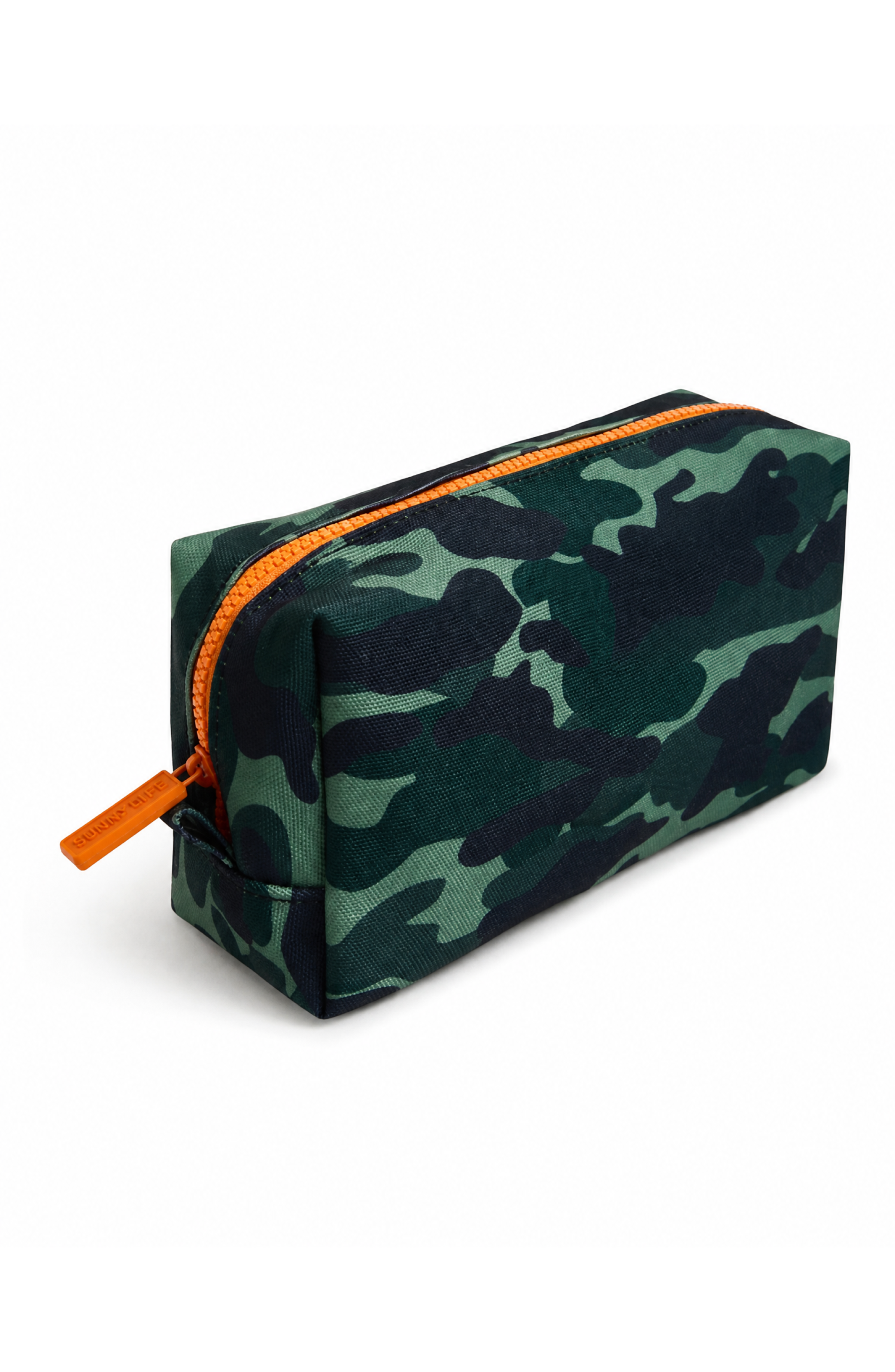Kids' Camo Pouch, Alternate, color, Green Camo
