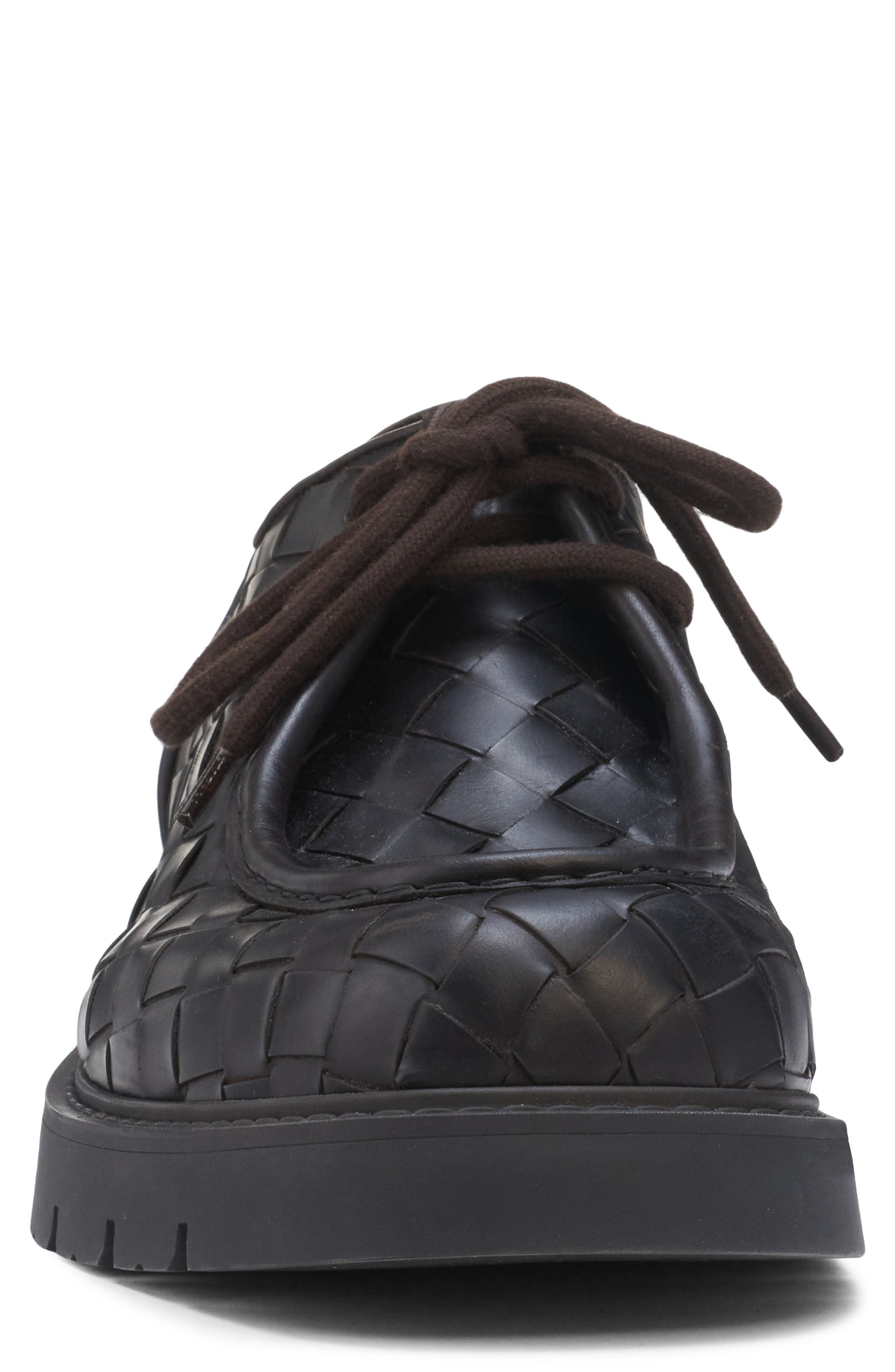 Bottega Veneta Haddock Intrecciato Derby, Alternate, color, 2113 Fondant