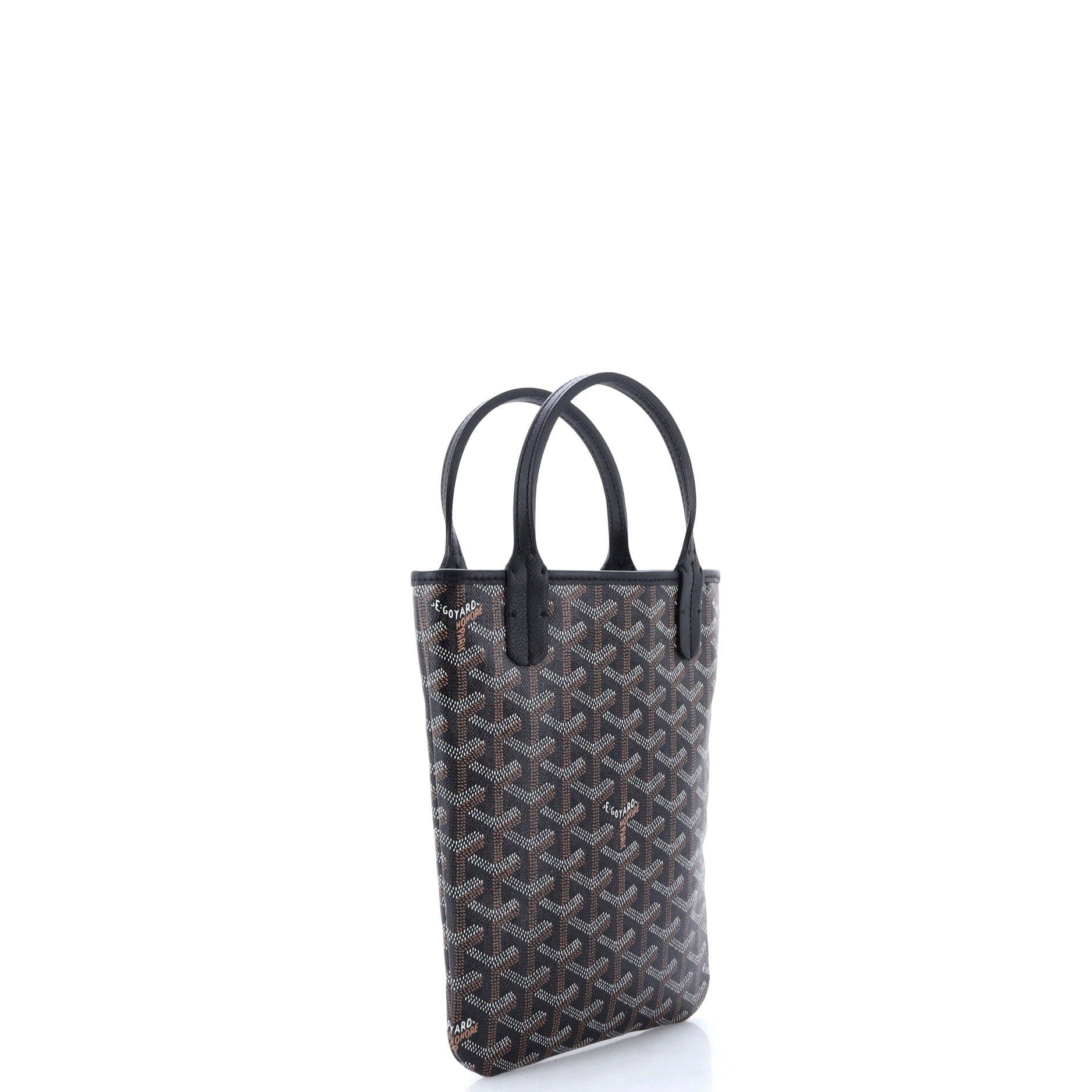Poitiers Tote Coated Canvas Mini, Alternate, color, Black
