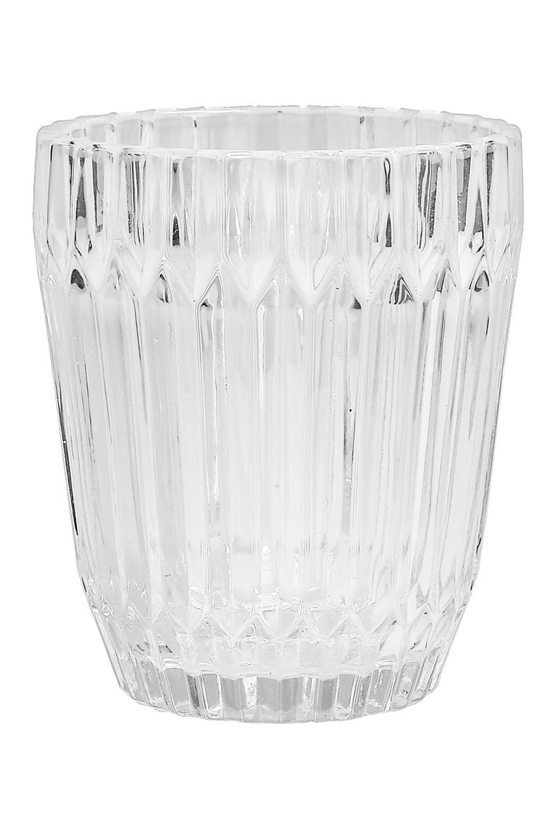 Archie Set of 6 Clear Double Old Fashioned Glasses, Main, color, CLEAR