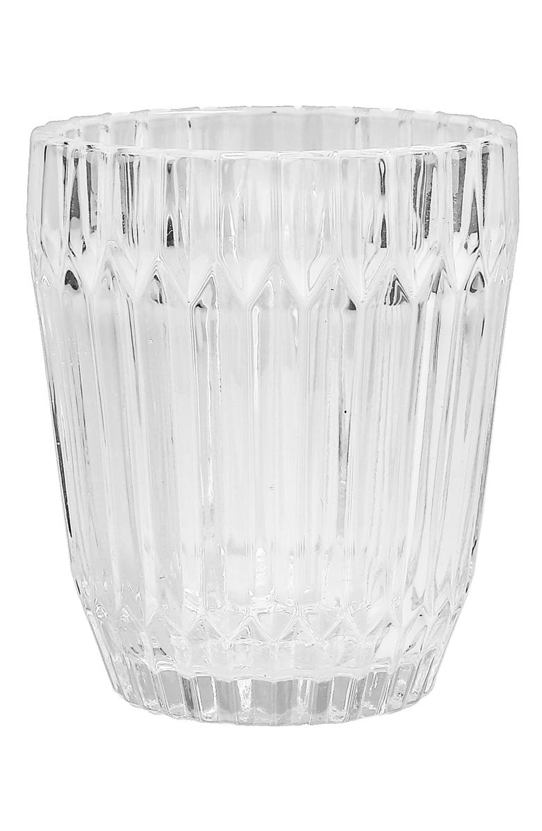 Fortessa Archie Set of 6 Clear Double Old Fashioned Glasses, Main, color, Clear