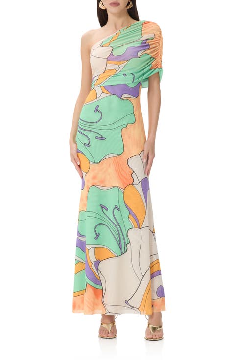 Mirabel One-Shoulder Maxi Dress