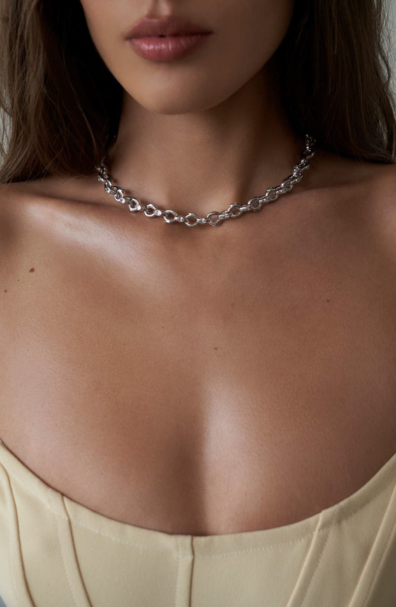 LILI CLASPE Helena Crystal Link Necklace, Alternate, color, 