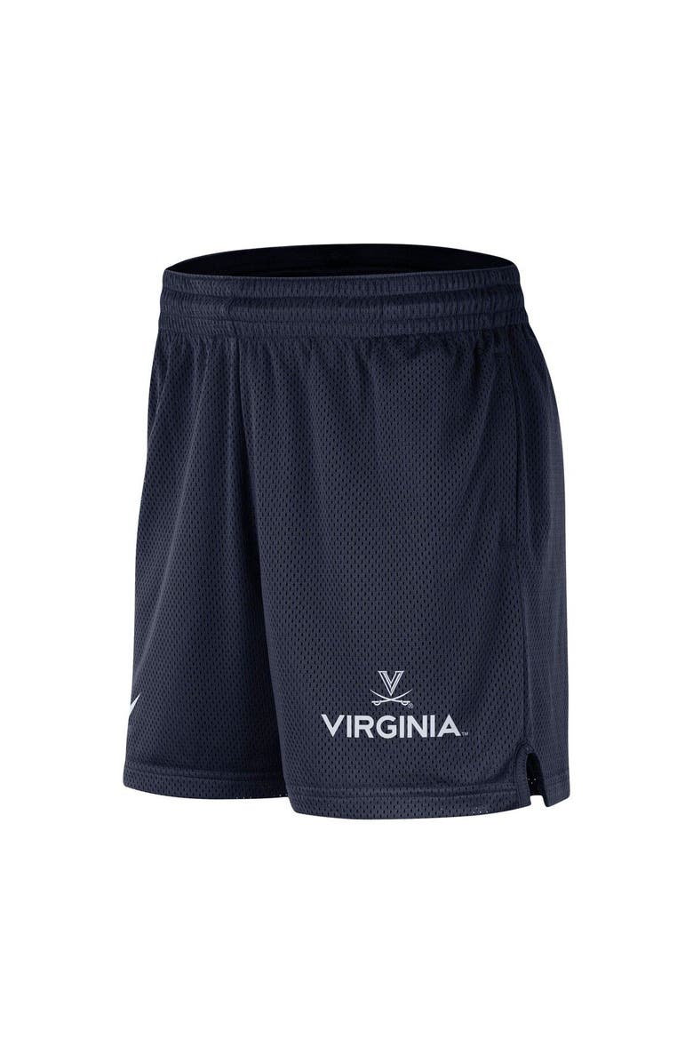Nike Men's Nike Navy Virginia Cavaliers Mesh Performance Shorts, Alternate, color,