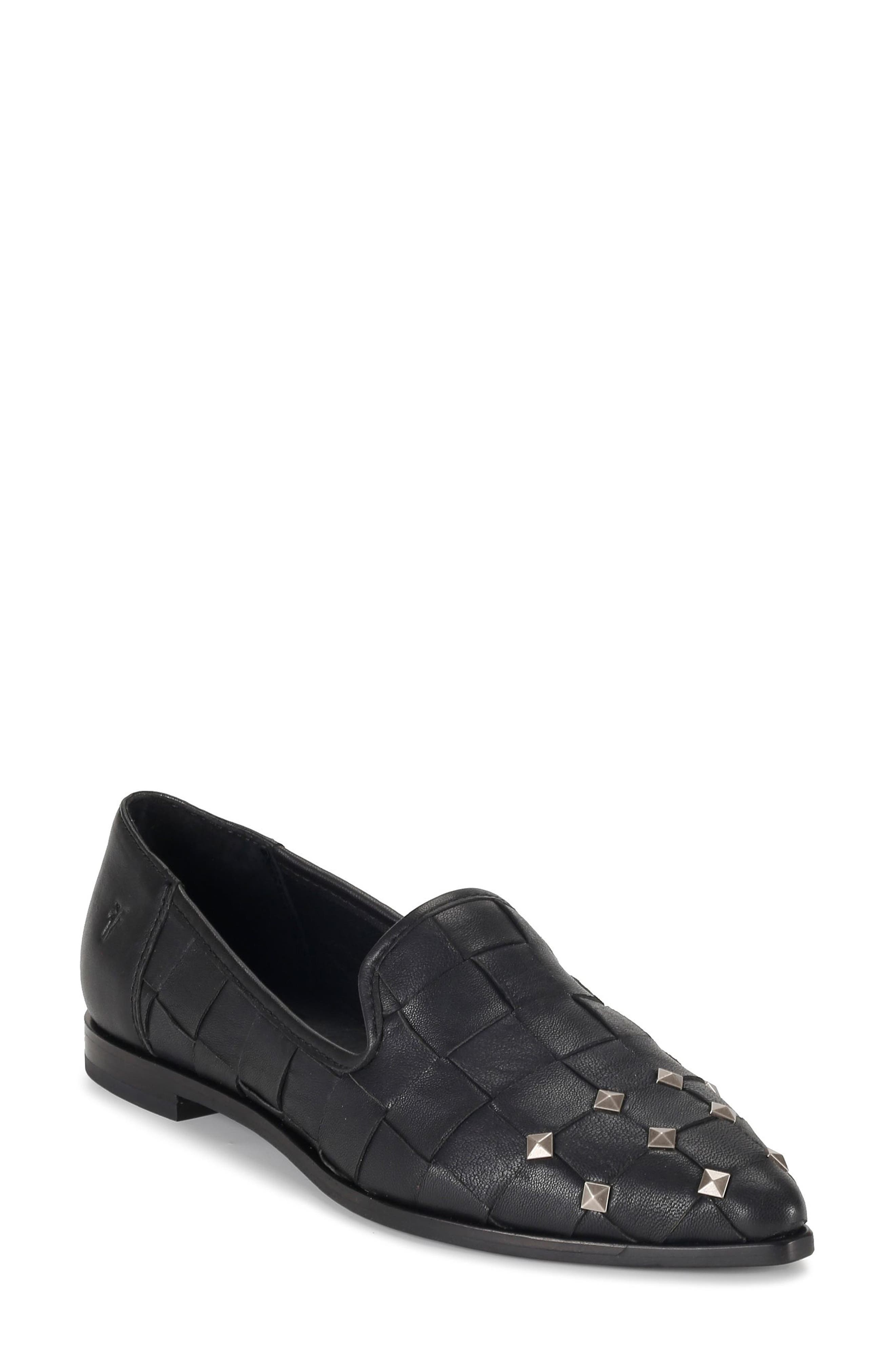 Frye Kenzie Studded Loafer, Main, color, 
