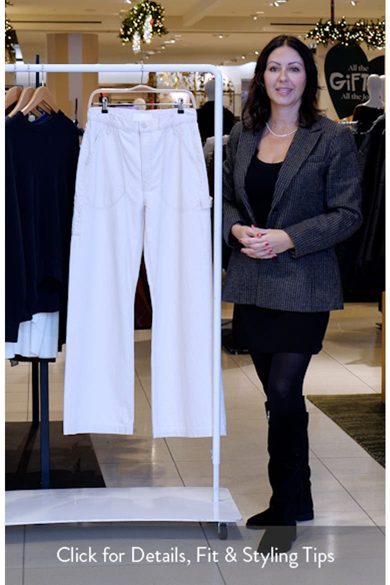The Chisel Sneak Wide Leg Jeans video