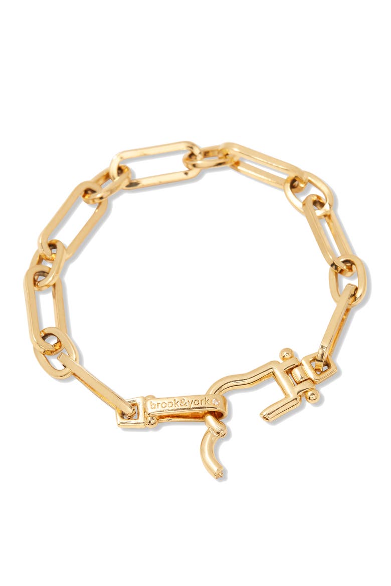 Layton Chain Bracelet, Alternate, color, GOLD