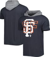 New Era Men's New Era Black San Francisco Giants Team Hoodie T-Shirt