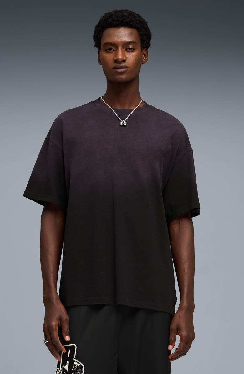 PUMA x Represent Oversize Cotton Graphic T-Shirt, Alternate, color, Puma Black