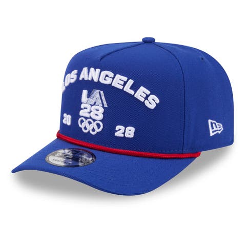 Men's New Era  Royal LA28 Rope A-Frame 9FIFTY Snapback Hat