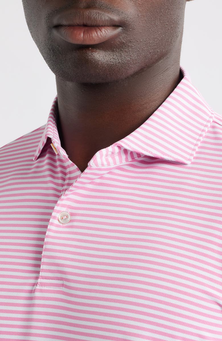 Peter Millar Crown Crafted Verse Performance Mesh Polo, Alternate, color, Dogwood