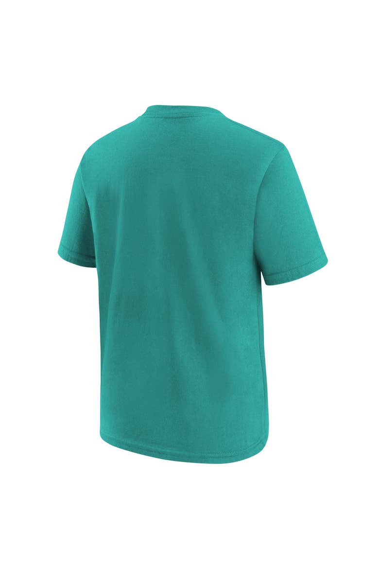 Youth Nike  Aqua Miami Dolphins Logo T-Shirt, Alternate, color, Aqua