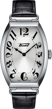 Tissot Heritage Porto Swiss Quartz Leather Strap Watch, 21mm