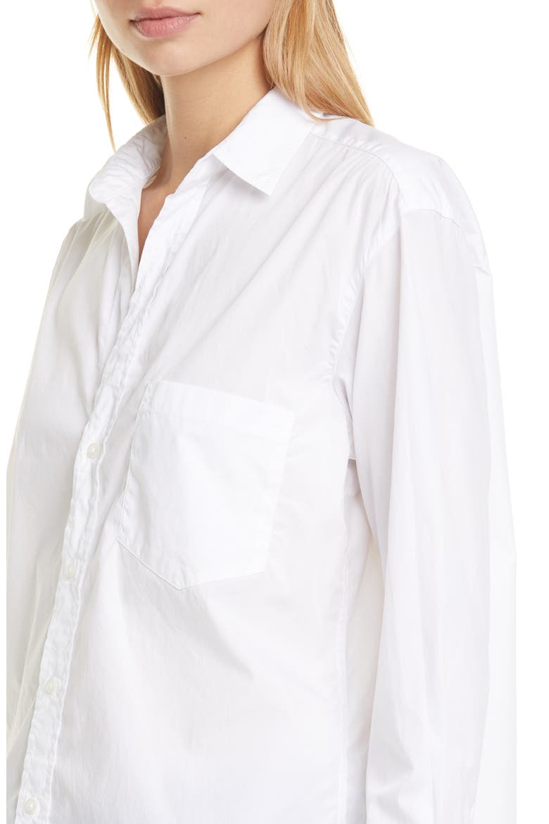 Joedy Superfine Cotton Button-Up Shirt, Alternate, color, WHITE PIUMINO