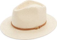 rag & bone Packable Straw Fedora