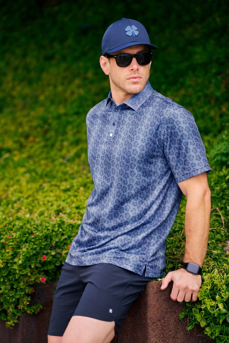 Aloha Blues Polo, Alternate, color, Navy