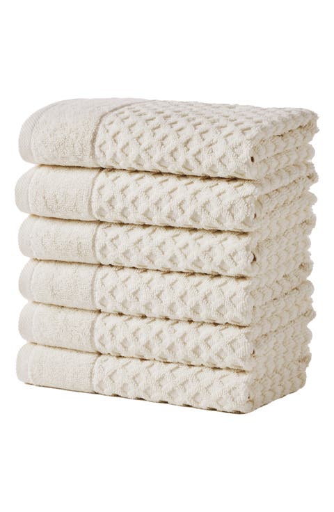 Diamond 6-Pack Washcloths