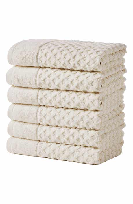 Woven & Weft Diamond 6-Pack Washcloths