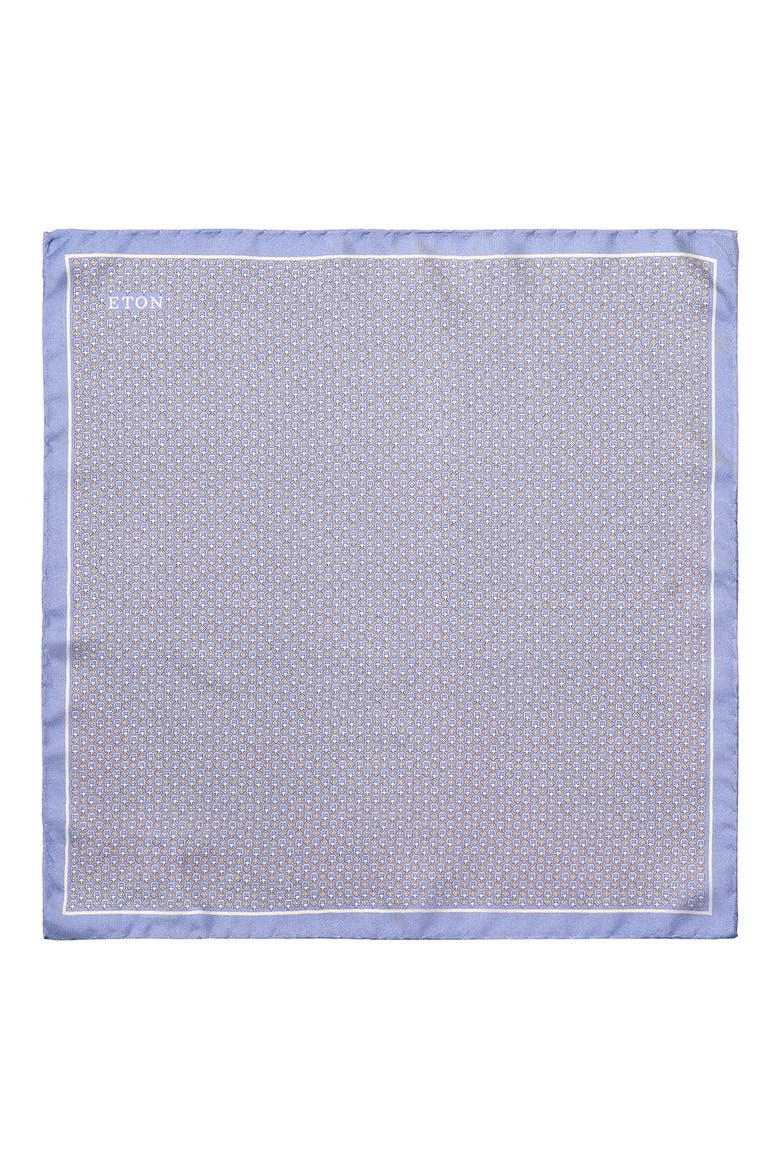 Geo Silk Pocket Square, Alternate, color, LIGHT PURPLE