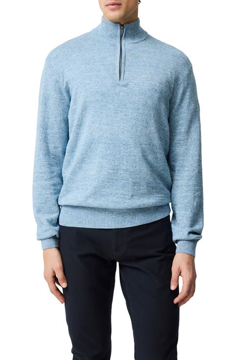 Fortrose Cotton Quarter Zip Sweater