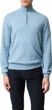 Rodd & Gunn Fortrose Cotton Quarter Zip Sweater